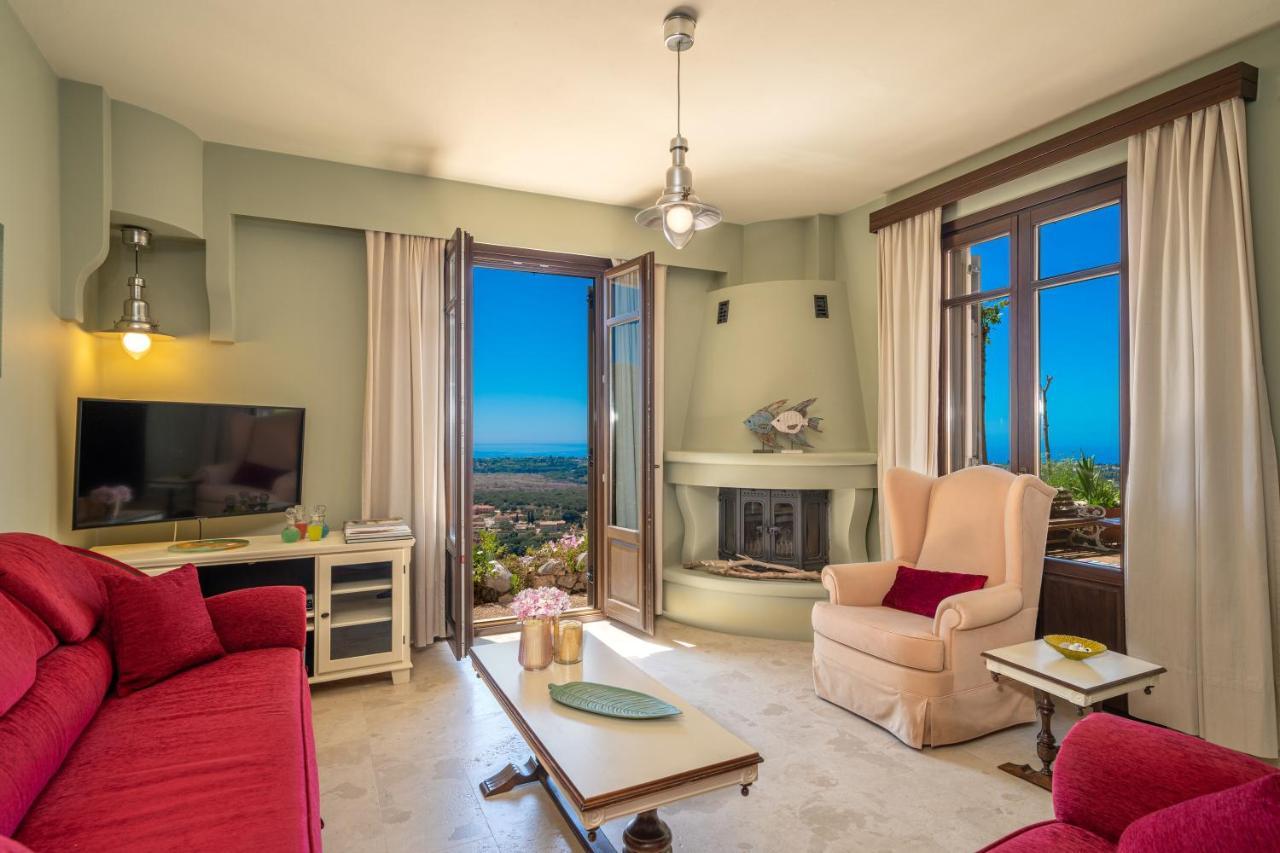 Saint George Castle Villa With Sea View Livathos  Exterior photo